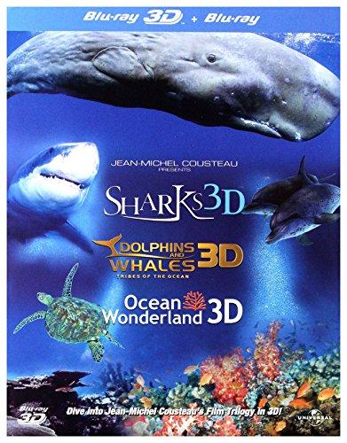 Jean-Michel Cousteau'S Film Trilogy In 3D (3 Blu-Ray) [Edizione: Regno Unito] [Edizione: Regno Unito]
