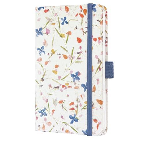 SIGEL J6306 Agenda settimanale Jolie 2026-1 anno - circa A6 - Bloom Violet - 2 pagine = 1 settimana - copertina rigida - 80 g/m² - beige/viola - 174 p. - certificazione FSC