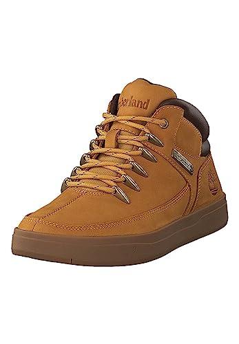 Timberland Davis Square Hiker, Stivali, Uomo, Wheat Nubuck, 43 EU