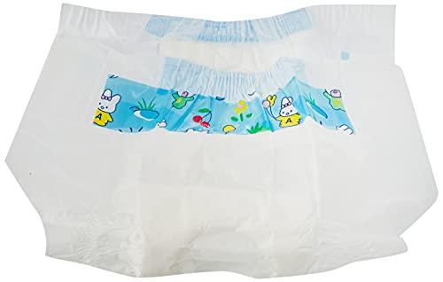 Croci Dog Nappy - Mutanda Assorbente per cani femmine, taglia M - Ø 32-44 cm, Pannolino igienico ciclo e pipi cane, Antiodore, Usa e getta, Chiusura adesiva regolabile, 12 pz
