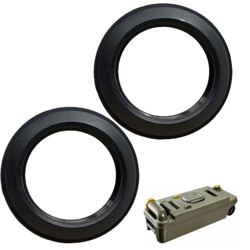 2 Pezzi Guarnizione Scarico Wc Per Thetford, Cassetta Esterna, Guarnizione Cassetta Compatibile Con Thetford C200 C250 C400 C500 C2 C3 C4, Accessori Per Camper(Nero)