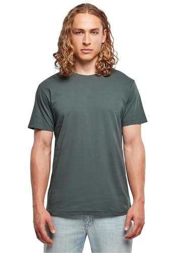 Build your Brand Basic Round Neck T-Shirt, Bottlegreen, XL Uomo