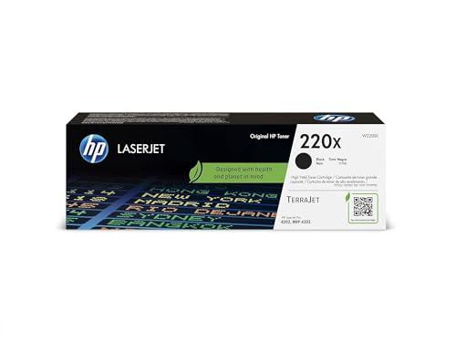HP 220X W2200X, Cartuccia Toner HP da 7500 Pagine, Compatibile con le Stampanti HP LaserJet Pro M4202, MFP 4302, Nero