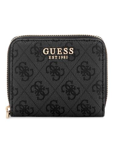 GUESS Laurel II SLG Small Zip Around Wallet Coal Logo