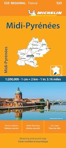 Midi-Pyrénées 1:200.000: Straßen- und Tourismuskarte 1:200.000: 525