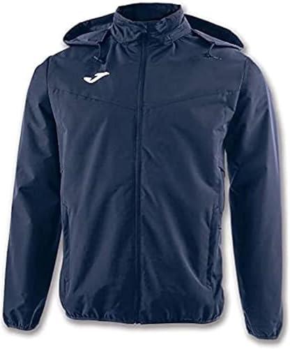 Joma 100690.331.M Giacca Impermeabile con Fodera Interna - Bremen a Manica Lunga da Uomo, Marino, M