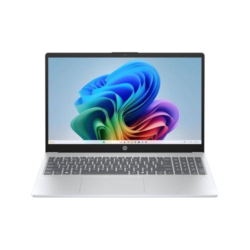HP OmniBook 3 15-fn0002sl, Notebook, (Processore AMD Ryzen AI 5 330, 16GB RAM, 1TB SSD, Windows 11), Copilot+ PC, Multitasking, Computer portatile, Tastiera Italiana QWERTY, Argento