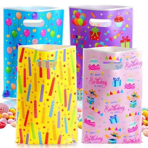 Annhao 50 Pezzi Sacchettini Compleanno Bambini, Bustine Regalini Fine Festa Bambini, Sacchetti Regalo per Caramelle e Biscotto, Sacchettini Regalo per Festa, Compleanno, Natale, Feste di Nozze