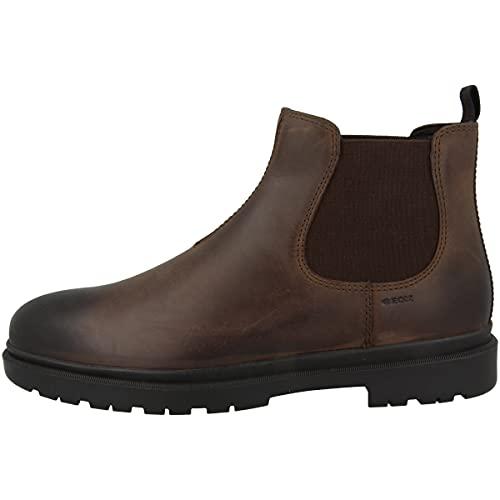Geox U Andalo A, Stivali Uomo, Marrone Coffee, 41 EU