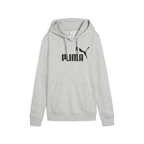 PUMA Ess No. 1 Logo Hoodie TR, Felpe con Cappuccio Unisex - Adulto, Light Gray Heather,