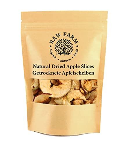 Raw Farm – Chips di mele essiccate da frutta intera – 500g – Senza noccioli – Senza additivi, conservanti o zuccheri aggiunti – 100% naturali – Croccanti e genuine