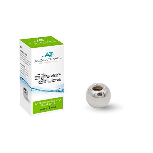 Acquatravel Sfera Argento Silver Globe Antibatterica Serbatoio Camper