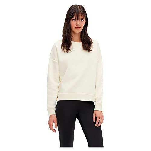 Pieces PCCHILLI LS Sweat Noos BC Maglia di Tuta, White Pepper, M Donna