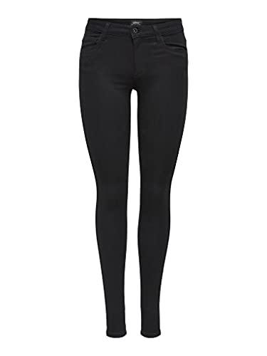 ONLY Jeans Royal Reg Skinny Pim600 Noos da donna, neri, M/30L, 1 pezzo