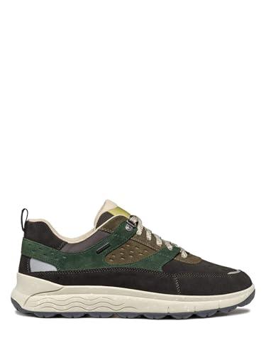 Geox U Spherica 4x4 B ABX, Scarpe da Ginnastica Uomo, Dk Coffee Dk Green, 42 EU