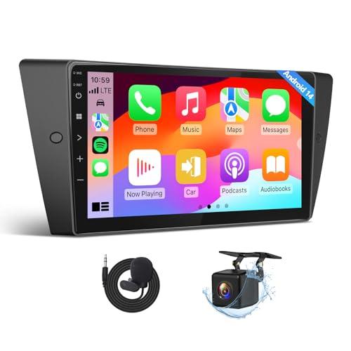 Eonon 9 Pollici Android 14 per BMW 3 E90 E91 E92 E93 (2005-2013) GPS CarPlay Android Auto Specchio Schermo Bluetooth WiFi Radio USB EQ DSP Telecamera Posteriore Autoradio E90X7