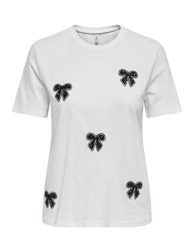 ONLY Onlkita Life Reg S/S Print Top Noos