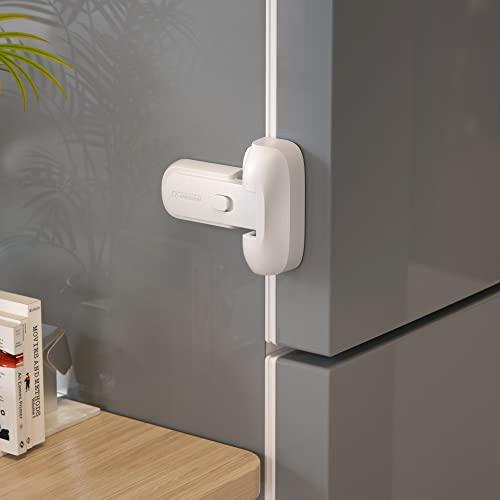 EUDEMON 1 Pack Aggiornato Bambino Proof Frigo/Congelatore Serratura della porta Applicare a Max 1 