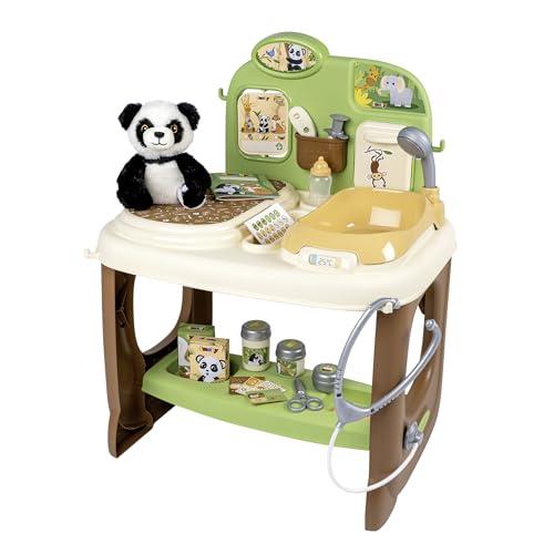 Smoby - Animal Care Centro Veterinario con peluche Panda, 7600340406, +3 anni, tanti accessori,