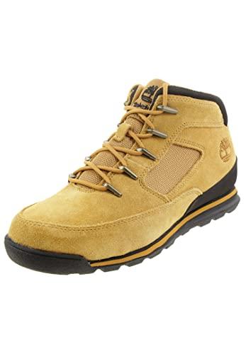Timberland Euro Rock Heritage L/F, Stivali, Uomo, Wheat Suede, 41.5 EU