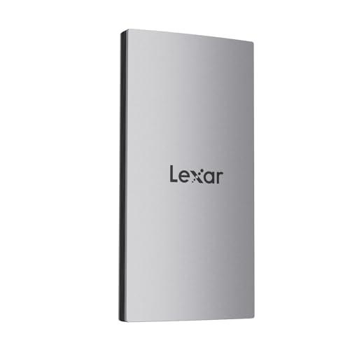 Lexar ES3 2TB SSD Esterno, SSD Portatile USB3.2 Gen2, PSSD fino a 1050MB/s lettura, 1000MB/s scrittura, unità a stato solido esterna compatibile con iPhone serie 15/Mac/PS5/XBOX(LES3XXX002T-RNSNG)