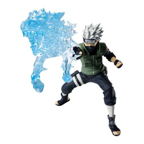 BANPRESTO Naruto Shippuden - Hatake Kakashi JUTSU LUPO ELETTRICO - Altezza 13CM