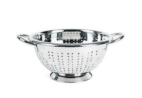 Excelsa Scolapasta Tradizionale, Acciaio Inossidabile, Argento, 22 cm