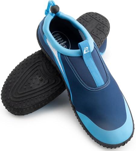 Cressi Coco Jr Shoes Blue/Azure 28 - Scarpe Junior da Mare Scoglio e Spiaggia, Comode e Pratiche di Rapida Asciugatura, Blu/Azzurro, 28 EU