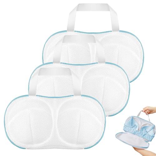Set di 3 reggiseni a rete per lavaggio in lavatrice,salva reggiseno per lavatrice, sacchetto lavatrice,retina per lavatrice, sacchetti per lavatrice, sacchetti lavatrice biancheria