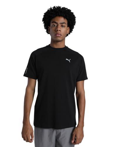 PUMA PUMATECH Tee, Magliette Unisex - Adulto, PUMA Black,