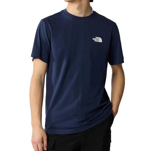 THE NORTH FACE NF0A87NG8K2 M S/S Simple Dome Tee T-Shirt Uomo Summit Navy Taglia M