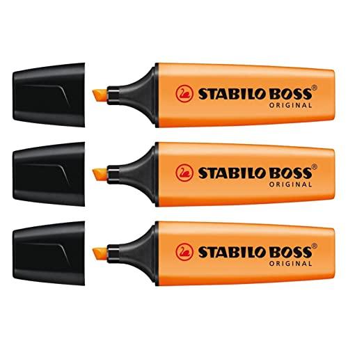 STABILO Lot de 3 Surligneurs 