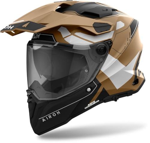 AIROH CASCO INTEGRALE COMMANDER 2 REVEAL SAND MATT L