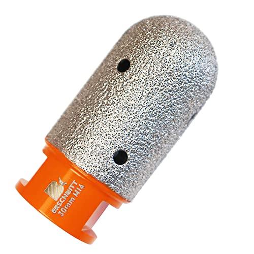 Fresa Diamantata 30mm- BRSCHNITT foretto diamantato Punte Allargare e Sagomare Fori per Allargare Fori in Piastrelle Porcellana Marmo Ceramica Granito.