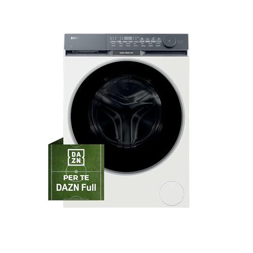 Haier X Serie 9 Lavatrice 10 Kg, Libera Installazione, Carica Frontale, Classe A-30%, 1400 Giri, Ultra Fresh Air e Ciclo Refresh a Vapore, Wi-Fi con App hOn, 85x60x62 cm, Bianca – HW100-B14387U-IT