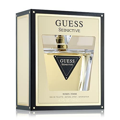 GUESS Seductive, Eau de Toilette da Donna, Colonia Floreale Fruttata, Fragranza Sensuale Persistente, 125 ml