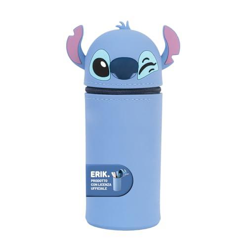 Grupo Erik: Astuccio Portamatite Stitch | Astuccio Scuola Verticale di Disney Stitch, Portapenne da Tavolo Disney Stitch, Stitch gadget, Cancelleria Stitch