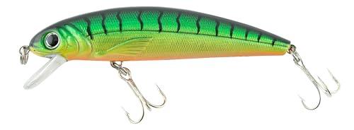 Abu Garcia Tormentor Esca galleggiante - Disponibile in più misure, ottimale per trote, persici, lucci, lucioperca, spigole e salmoni, azione seducente con colori vivaci, Holo Tiger 9 cm