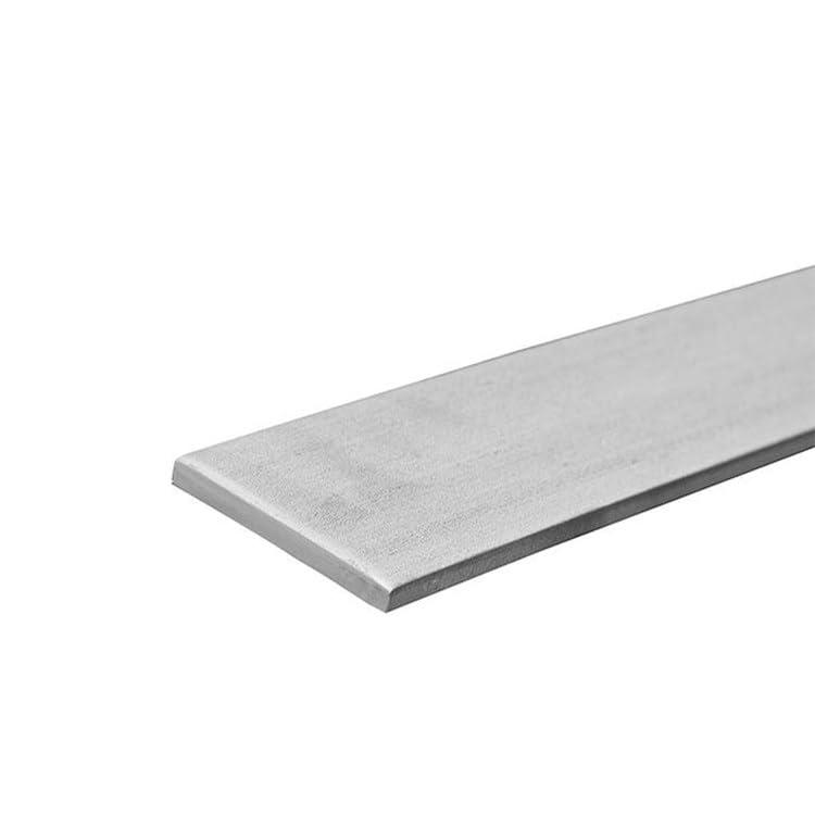 Barra Piatta in Acciaio Inox Aisi 304 Da 20 a 200mm in diverse lunghezze e spessori (80x8 mm lunga 50 cm)