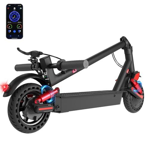 HX D06 Monopattino Elettrico Adulti-500W Scooter Elettrico Pieghevole Con Doppia Smorzamento,30-70 Km,MAX 25 KM/H,Display Multifunzione,IP54 e 3 Modalità Di