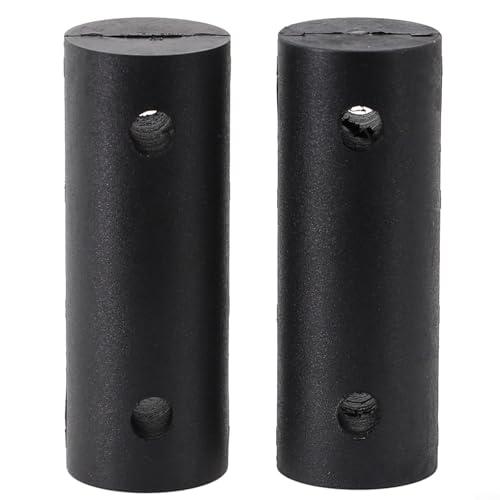 Feeshoppher 2 pezzi in gomma albero piede tendine giunto ricambio Windsurf boccola parti di riparazione nero 5,6 cm lunghezza 2 cm diametro