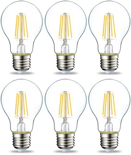 Amazon Basics lampadine LED, con attacco Edison E27