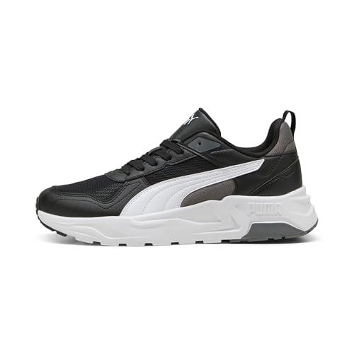 PUMA Trinity 2 LT, Scarpe da Ginnastica Unisex-Adulto, Black White-Cool Dark Gray, 42 EU