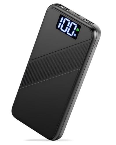 Power Bank, 10000mAh Ultra Sottile & Leggero PD 22.5W Ricarica Rapida Powerbank, USB C Caricatore Portatile Con LED Display Batteria Esterna