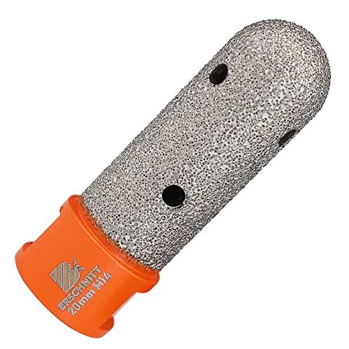 Fresa Diamantata 20mm- BRSCHNITT foretto diamantato Punte Allargare e Sagomare Fori per Allargare Fori in Piastrelle Porcellana Marmo Ceramica Granito.