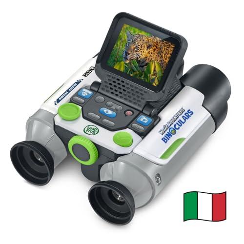 VTech Video Binocolo Interattivo, Binocolo Bambini con 6 Modalità di Gioco, Schermo LCD a Colori, Oltre 700 Contenuti BBC Integrati, Visione Notturna, Lingua Italiana, Batterie Incluse, 5-12 Anni