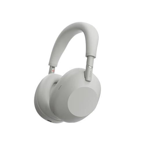 Sony WH-1000XM6 Cuffie wireless Premium con cancellazione del rumore, audio Hi-Res, massimo comfort, design pieghevole, custodia resistente, batteria da 30 ore, iOS e Android - Silver