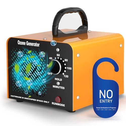 Generatore di Ozono 30000 mg/h, Fwiull Ozonizzatore Portatile per Abitazioni e Auto, Purificatore d'aria all'Ozono O3, Ozonizzatore Industriale 300㎡ per Odori di Animali Domestici e Cucina, Hotel