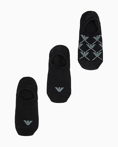EMPORIO ARMANI CALZINI INTERNI DA UOMO COTONE 3 PACCHETTI