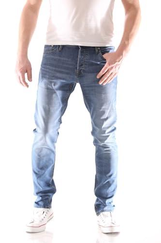 JACK & JONES Jeans Glenn Lavaggio Chiaro, Elasticizzato (29W / 30L, Blu Jeans)